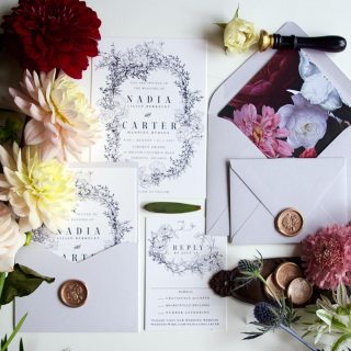 Obsessed with envelope liners and pretty things ❤️ Delicate Vines … an invitation suite inspired by floral elegance and paired with our moody blooms liner & luxe grey envelopes, printed on cotton paper and accented with beautiful wax seals. @urban_scribes and @toronto_wedding_invitations Want it for your special day or event? Contact us. A big thank you to @hellopoppyfloral for the beautiful floral! #wedding #weddings #invitations #bespokeinvitations #invitationdesigner #invitationsuite #weddingstationery #weddinginvitations #eventdesign #wedding #weddings #toronto #stationery #weddinginvitation #microweddings #wedluxe #bespoke #weddinginspo #love #waxseals #torontoweddings #torontowedding #mimico #shesaidyes #ido #waxseal #toronto_wedding_invitations_us #urban_scribes_ds